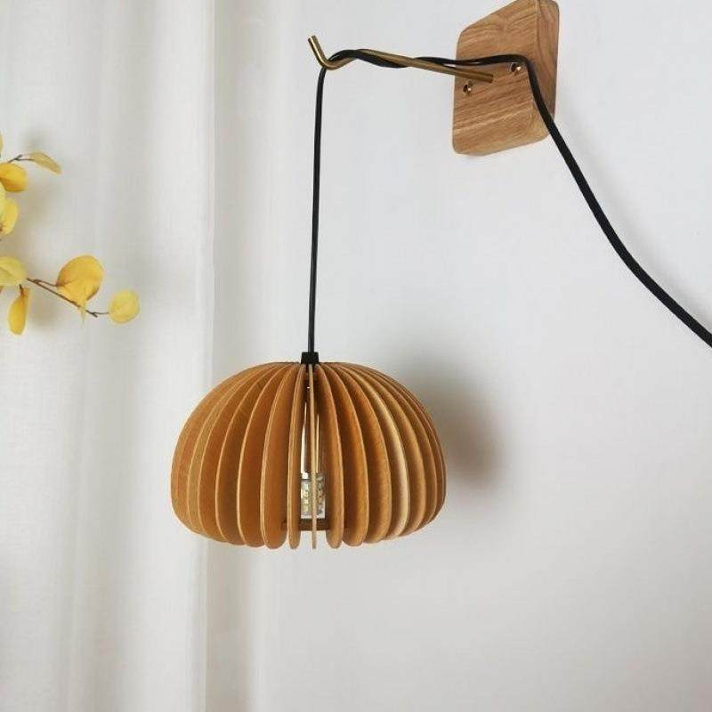 卧宿室舍床853头挂灯复古饰灯小夜灯床线上氛围插头吊灯免布吊装