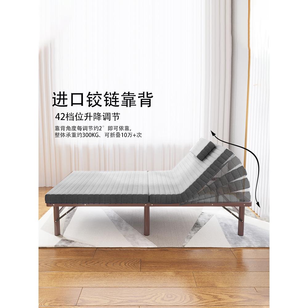 折叠床单人床家简接易床客人酒临时床加高拼床VOS加宽店床大人可