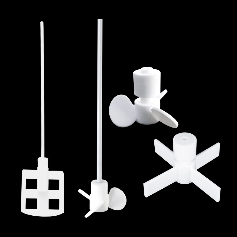 生化需氧量四氟搅拌棒实验室螺旋桨单双层推进式S三叶搅拌桨可定