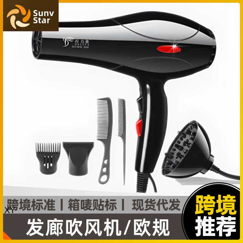 吹风机家用理发店发廊大小功率宿舍用学生便携式离子护发吹风筒