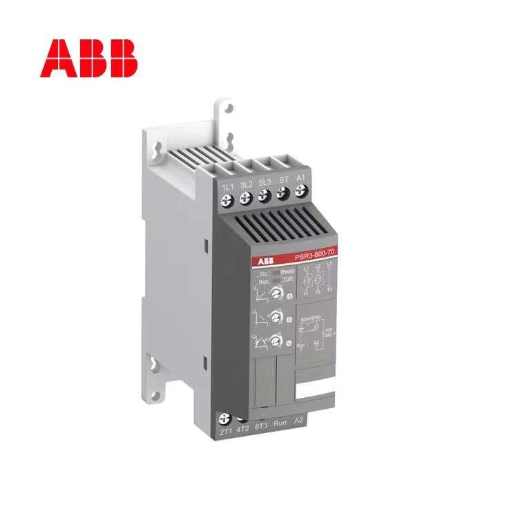 ABB紧凑型软启动器PSR系列 PSR3-600-70水泵风机压缩机传送带专用