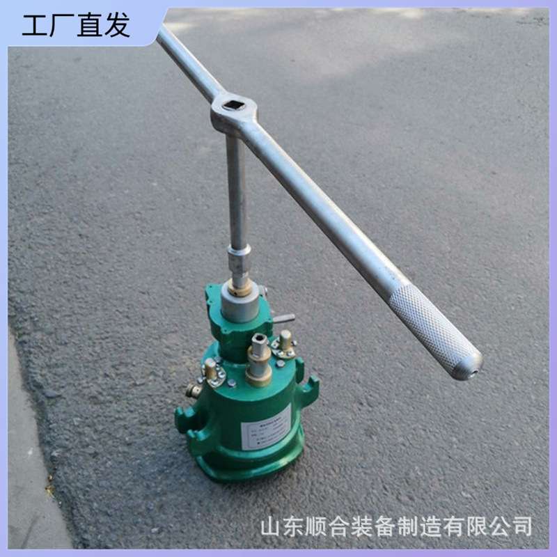 手动钻孔攻丝器设计合理密封带压打孔机ZG2-50密封式钻孔攻丝机