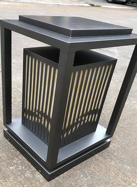 厂家直供拉丝不绣钢防云石柱头灯草坪柱头灯LED光源15W景观柱头灯