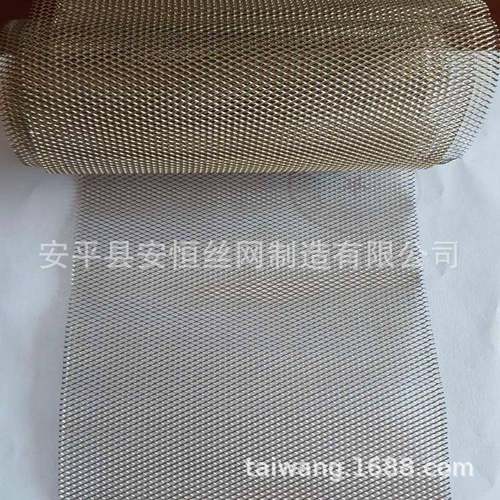 圆孔Ta1钛板网价格 3*6mm钛斜拉网厂家 专业生产电极钛网板