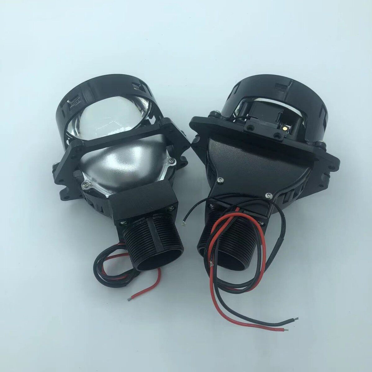 3寸LED双光透镜 65W高清H4灯碗专用高亮度LED双光透镜