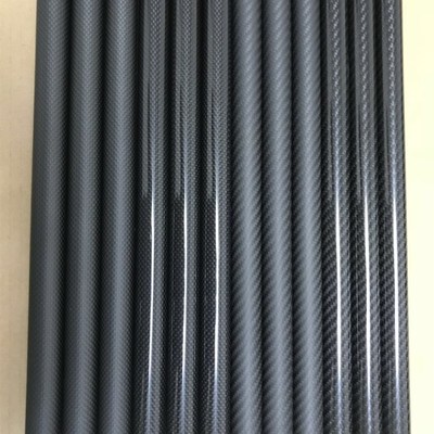 2米加长加厚进口3K碳纤维管材碳杆空心碳纤K管6米长碳纤杆50MM人