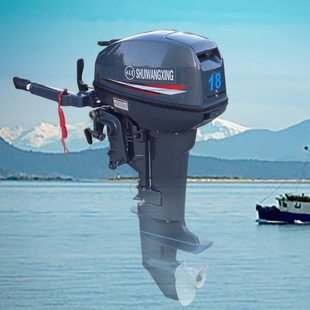 长春船用螺旋桨推进器价格小型汽油快艇发动机船尾机安装简