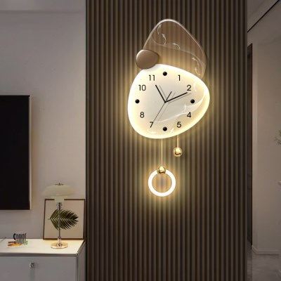 时来运转客厅钟表挂钟格栅背景墙创意装饰时钟挂墙壁灯画餐厅壁钟,家居饰品,挂钟,淘宝优惠券,粉丝福利购,淘宝优惠卷