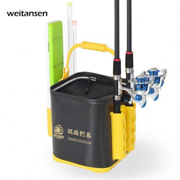 打水桶钓鱼路亚野钓插杆可折叠手提鱼护装鱼桶户外鱼箱透明活鱼桶,户外/登山/野营/旅行用品,打水桶,淘宝优惠券,粉丝福利购,淘宝优惠卷
