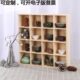 桌面实木十二宫格收纳盒幼儿园学生茶具水杯置物架摆件收纳架壁挂