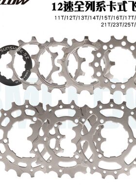 山地公路自行车飞轮片12速修补片12S飞轮盖11T12T13T/14T/23T/25T
