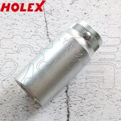 带钻孔和解锁按钮3 德国霍夫曼HOLEX 41mm 22mm 加长六角套筒
