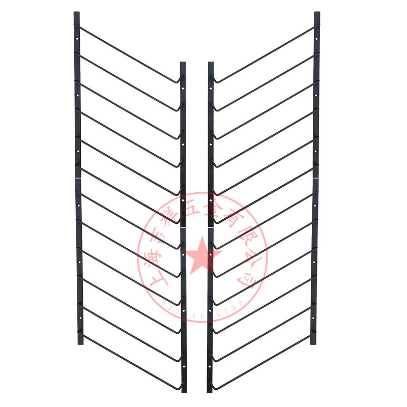 橱柜门板样板展示架色板架吊顶扣板架L黑色架子层板托展架钩