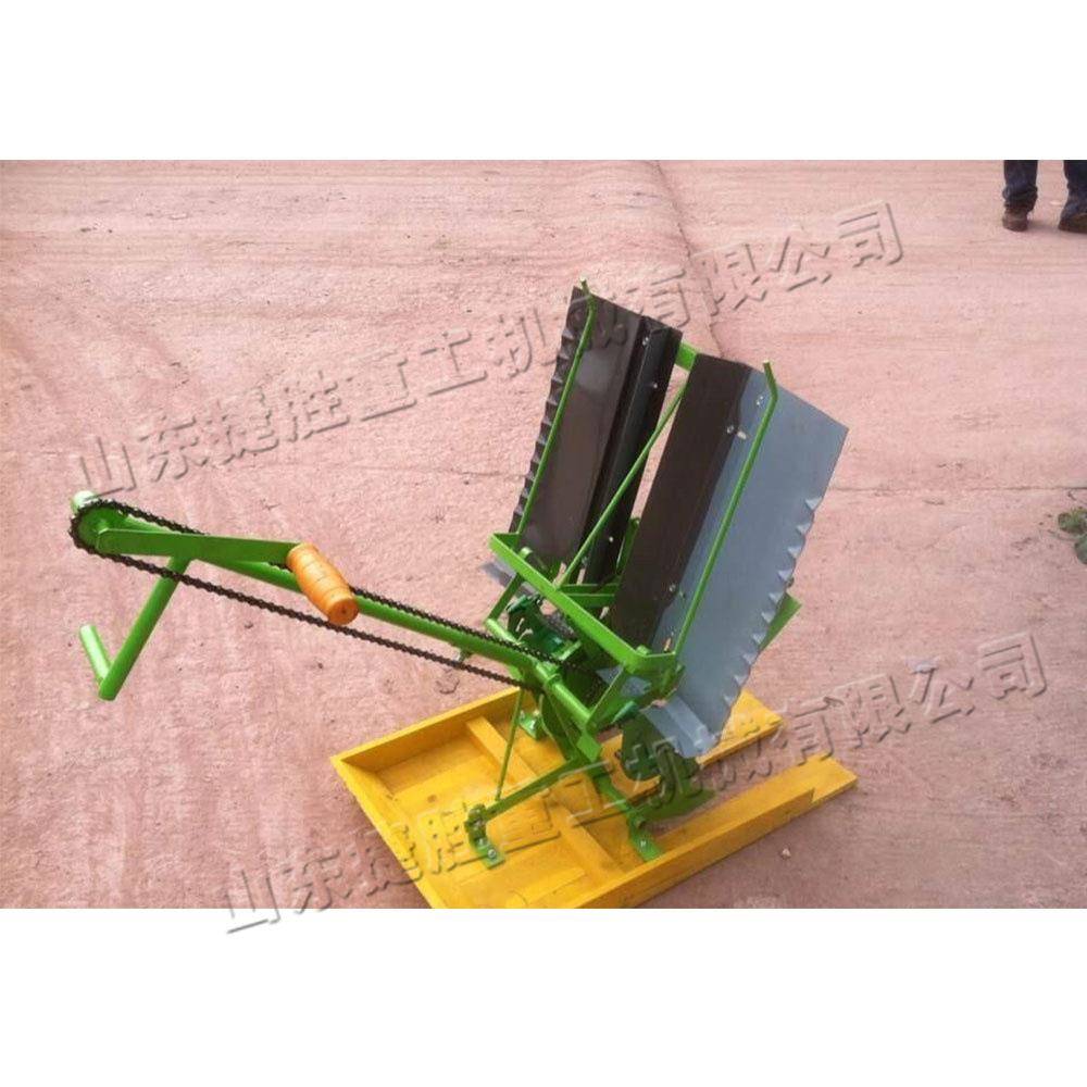 双行手摇式均匀插秧机 小型农业秧苗播种机 山地丘岭可调节插苗机