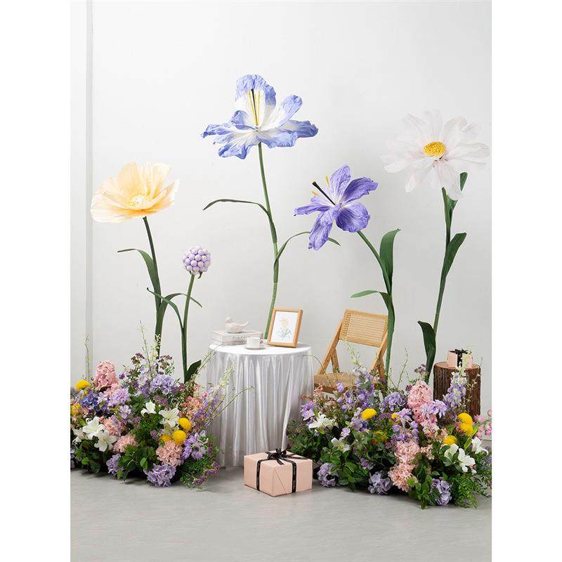 网红打卡拍照区布置真花艺套装大型纸花造景餐厅橱窗陈列花卉,乐器/吉他/钢琴/配件,其它乐器配件,淘宝优惠券,粉丝福利购,淘宝优惠卷