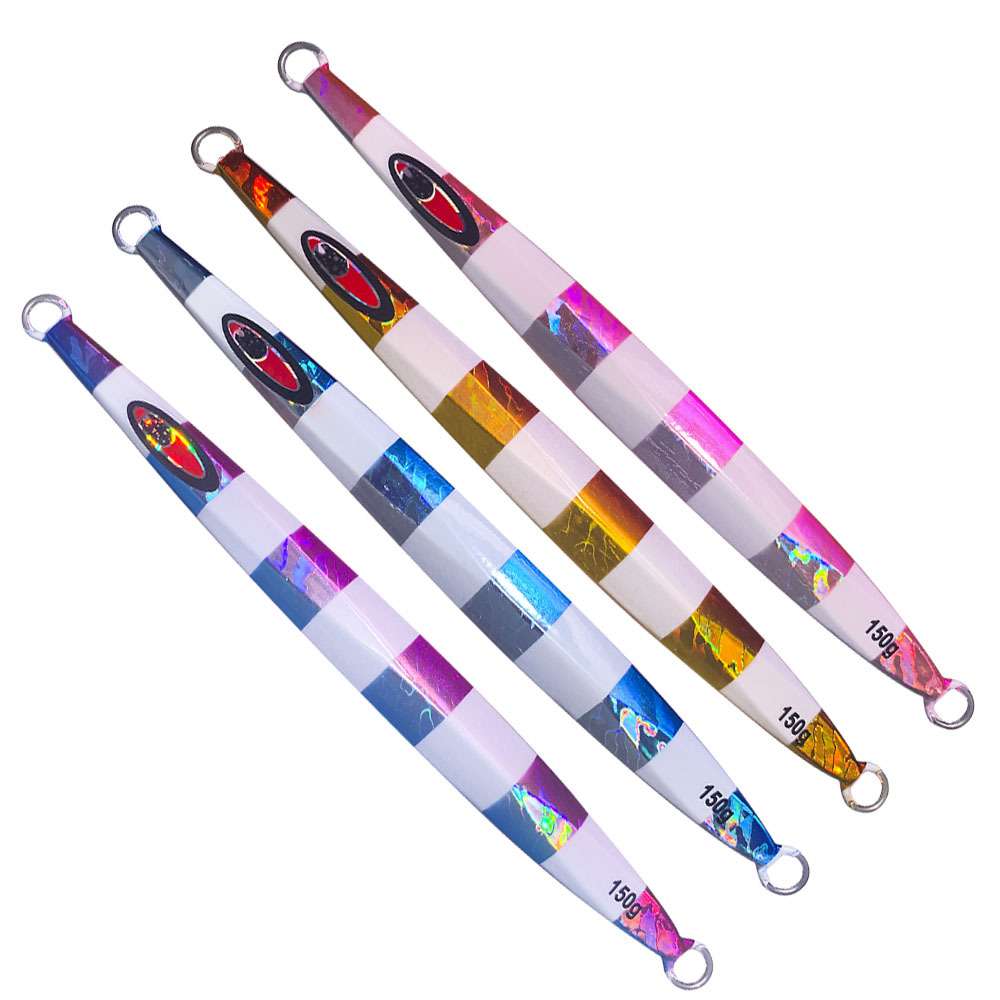 JIG 62 厂家 路亚铁板饵海钓慢摇铁板150g 200g 250g跨境供应