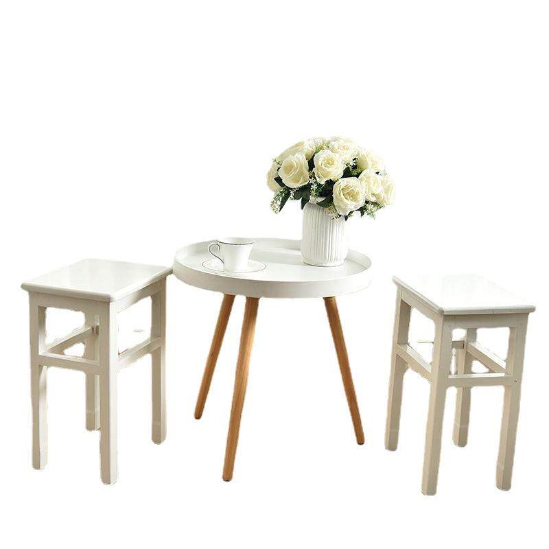 凳子加厚实木方凳学校课桌椅餐凳高凳子办公凳板凳小凳子茶凳简约