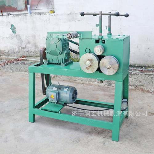 现货金属成型圆管盘圆立式盘圈机两相电一次成型压弧机卷圆模具