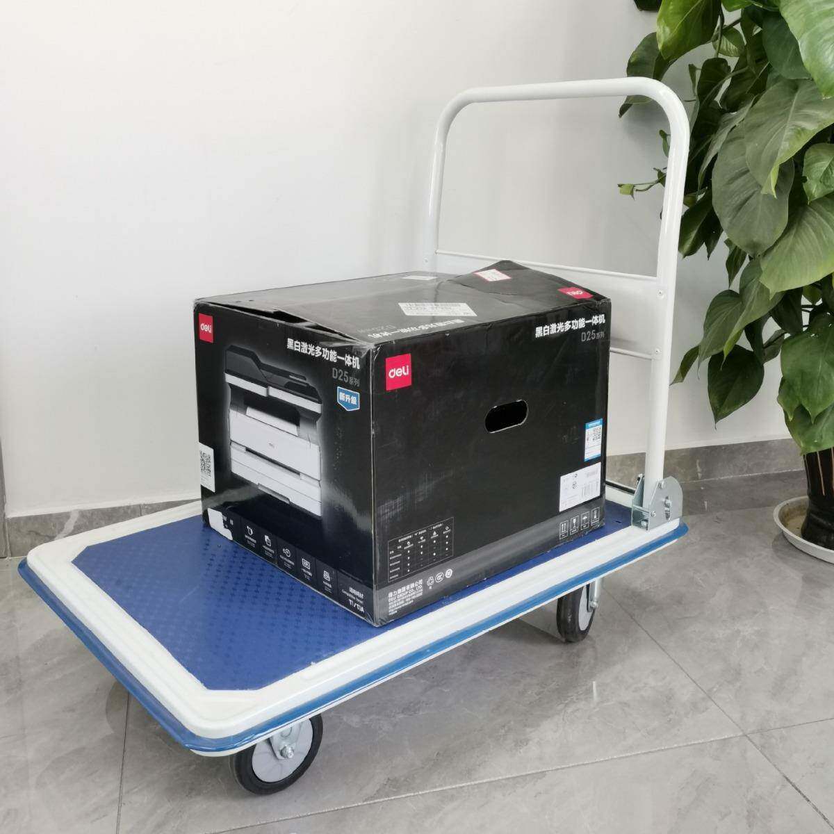 载重300kg轻便货车平板手推车钢制物流搬运