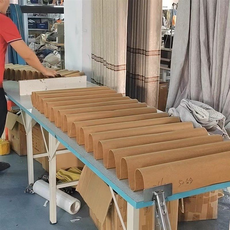 ZHUHUI朱辉成品窗帘韩折定型机纸模快速理布器拉布.机气动夹具