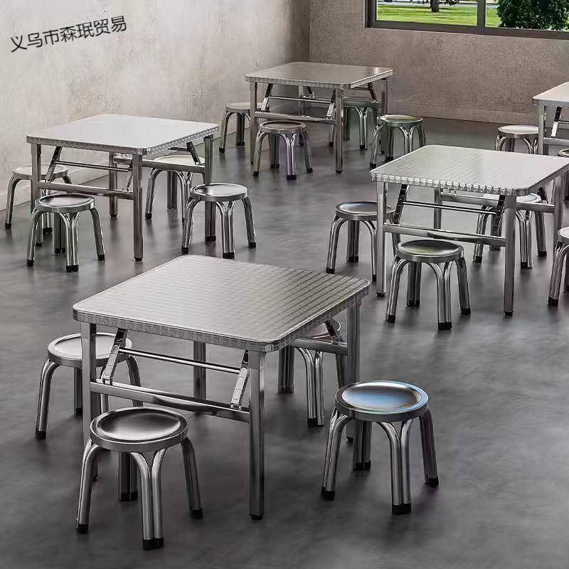 304不钢折叠桌便义乌市森式烧烤桌子户外摆地摊摊夜市简易餐桌长
