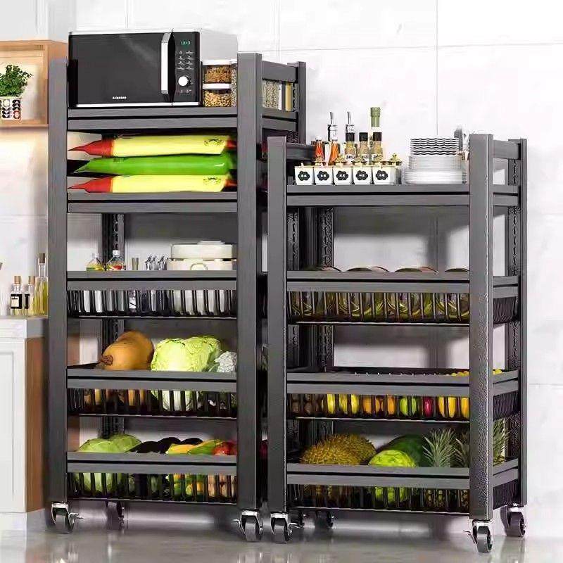 厨房菜篮子置物架落地多层多功能水果蔬菜架子家用微波炉收纳货架,厨房/烹饪用具,抹布架/厨房清洁收纳架,淘宝优惠券,粉丝福利购,淘宝优惠卷