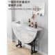 折叠餐桌家用小户型圆桌转盘饭桌省空间多功能可移动圆形吃饭桌子