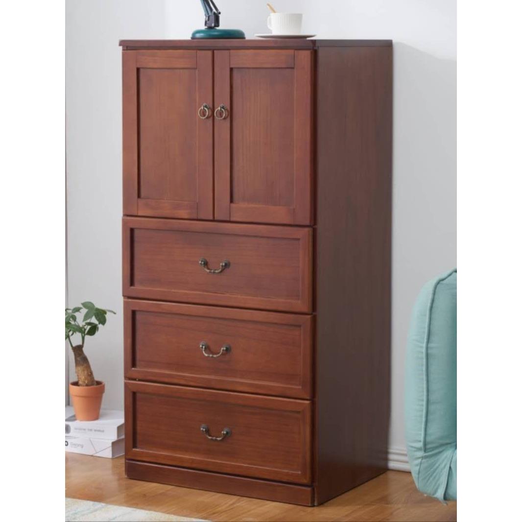 4I斗柜实木卧室五斗橱小窄客厅靠墙储物柜简约现代立柜抽屉收纳柜