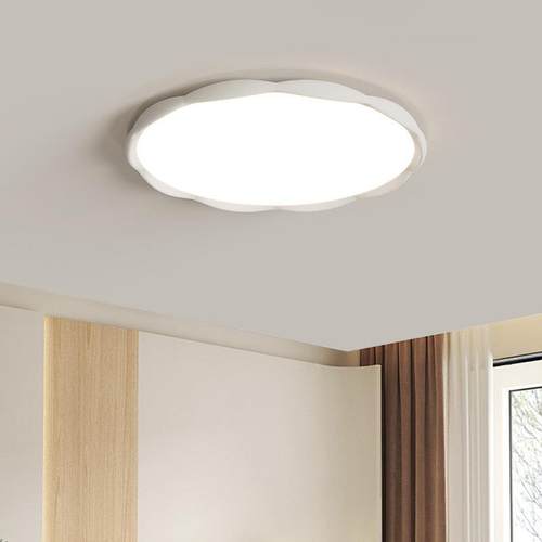 个性花瓣高显色高亮护眼全光谱奶油风吸顶灯儿童卧室书房中山灯具