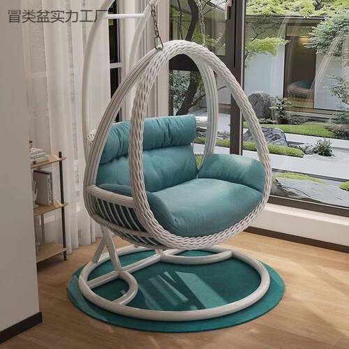 吊篮藤椅家用摇篮椅室内阳台吊椅庭院鸟巢掉吊兰双人秋千懒人吊床