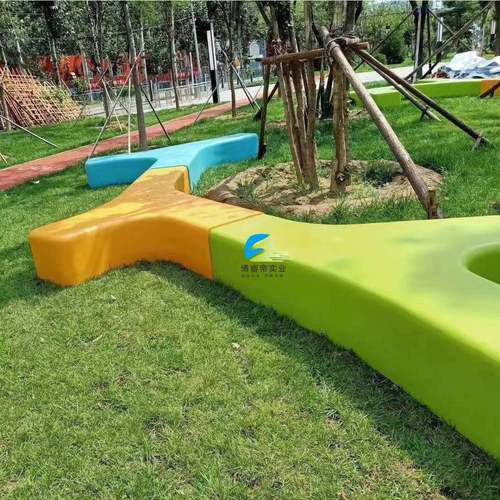 户外玻璃钢休闲椅户外异形机场椅广场拼接椅公园休息坐凳商场座椅