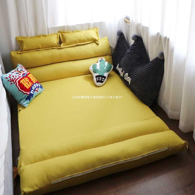 沙发床两用可折叠经济型小户型网红款双人单人卧室榻榻米懒人沙发