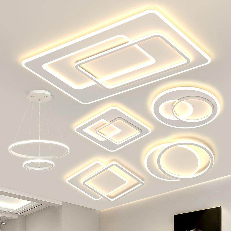 客厅主灯2025年新款现代简约大气吸顶灯全屋套餐组閤家用卧室灯具