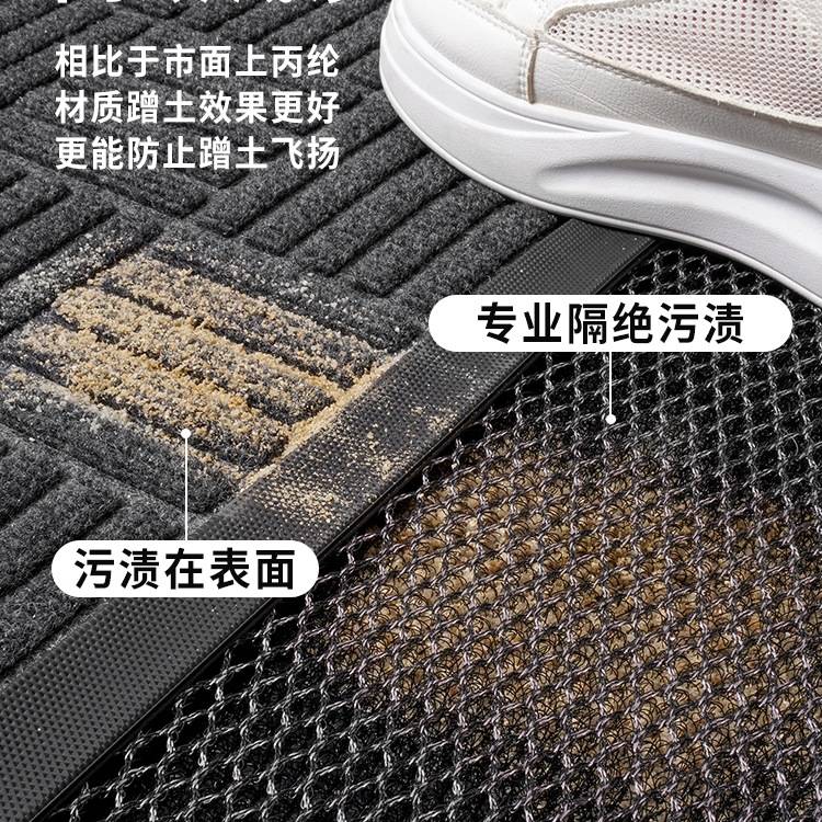 别墅入户门地垫家用大门口弹力门垫防滑脚垫室外进门地毯门外垫子