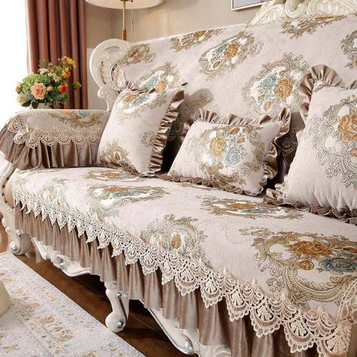 P66D欧式沙发垫四季通用防滑坐垫高档奢华2025新款靠背巾座垫沙发