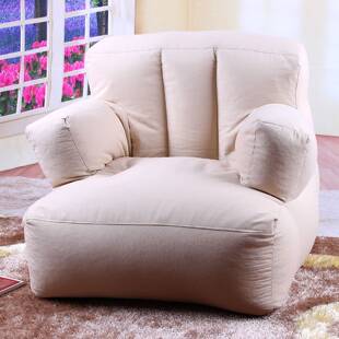 懒人沙发座椅创意休闲粒子飘窗榻榻米beanbag豆袋扶手椅书房沙发