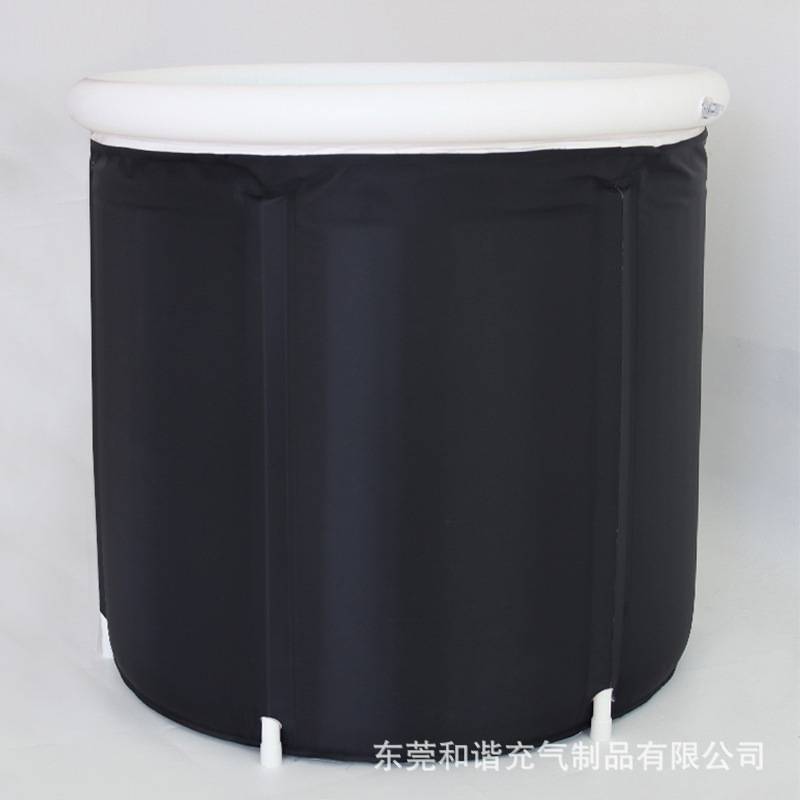 热销家用便携式折叠浴桶 泡澡桶冷水浴缸 免充气可折叠冰浴桶