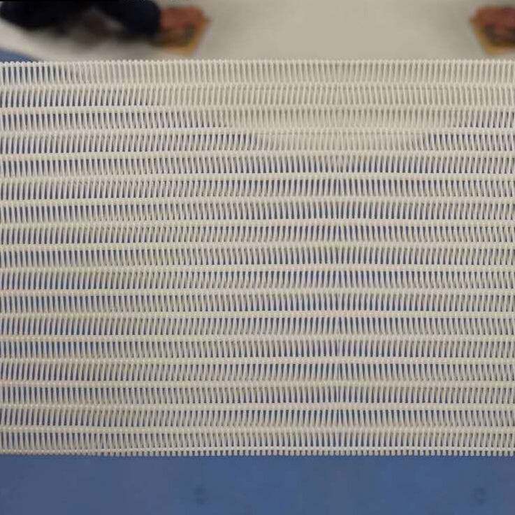 聚酯干网带式压滤机滤网造纸厂复合耐高温网格网孔过滤网链板