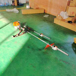 果树修枝工具伸缩高枝锯 园林伐条高枝油锯 森林砍伐汽油伐木锯