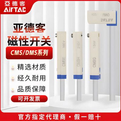 亚德客磁性开关感应器磁性接近开关DMSG CMSG CMSJ CMSH CMSE-020