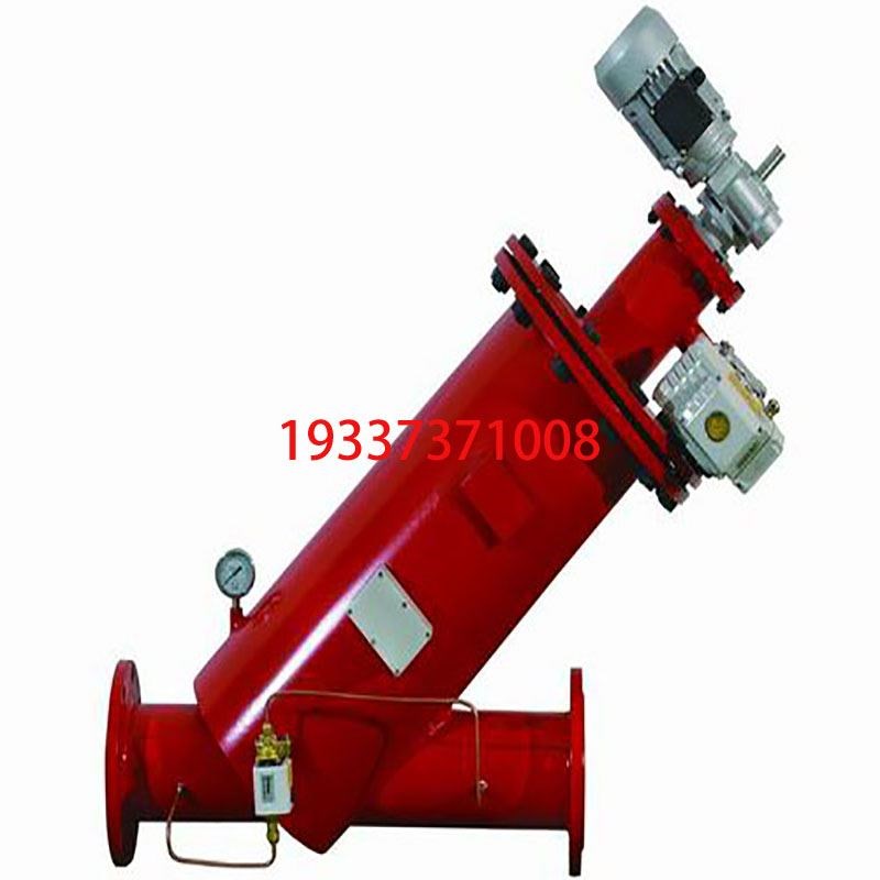 Y型手摇刷式过滤器全自动Y型刷式自清洗刮刀式过滤器管道除污器