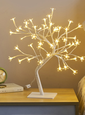 创意小夜a灯床头舒适睡眠灯家用女生卧室梳妆台装饰小摆件生日礼