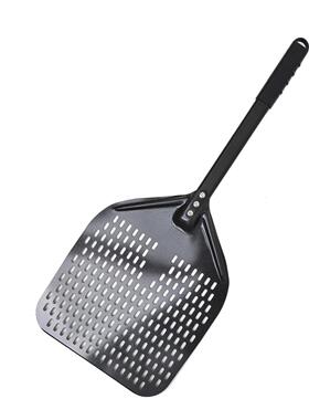 欧式陶瓷黑色不粘用1铲2寸冲孔披移萨便携家烤炉披萨转F78TS8MS铲
