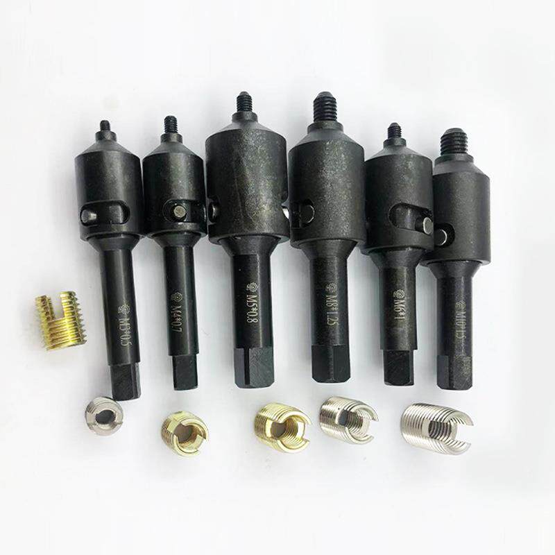 攻螺106自套牙套安装M工具电动气动动机用手安装工具头螺纹护套2-