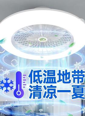 超新款风薄扇灯带风扇一体522吸顶风灯主卧吊扇灯风扇吸带顶灯家