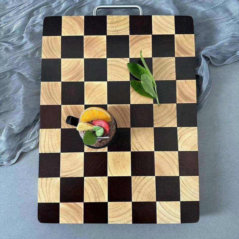 现案货橡胶木棋盘格拼接菜菜板厨房切砧切水果黑桃木橡板板实木加,厨房/烹饪用具,砧板/菜板,淘宝优惠券,粉丝福利购,淘宝优惠卷