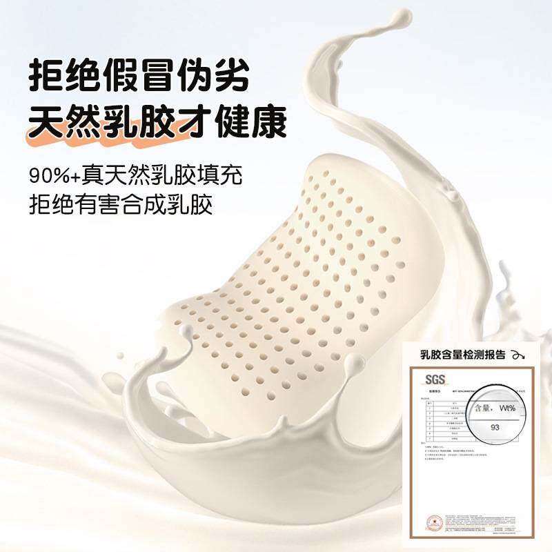 猫咪 乳胶汽车头枕护颈枕护腰腰靠靠垫车用车载靠枕护颈枕可爱