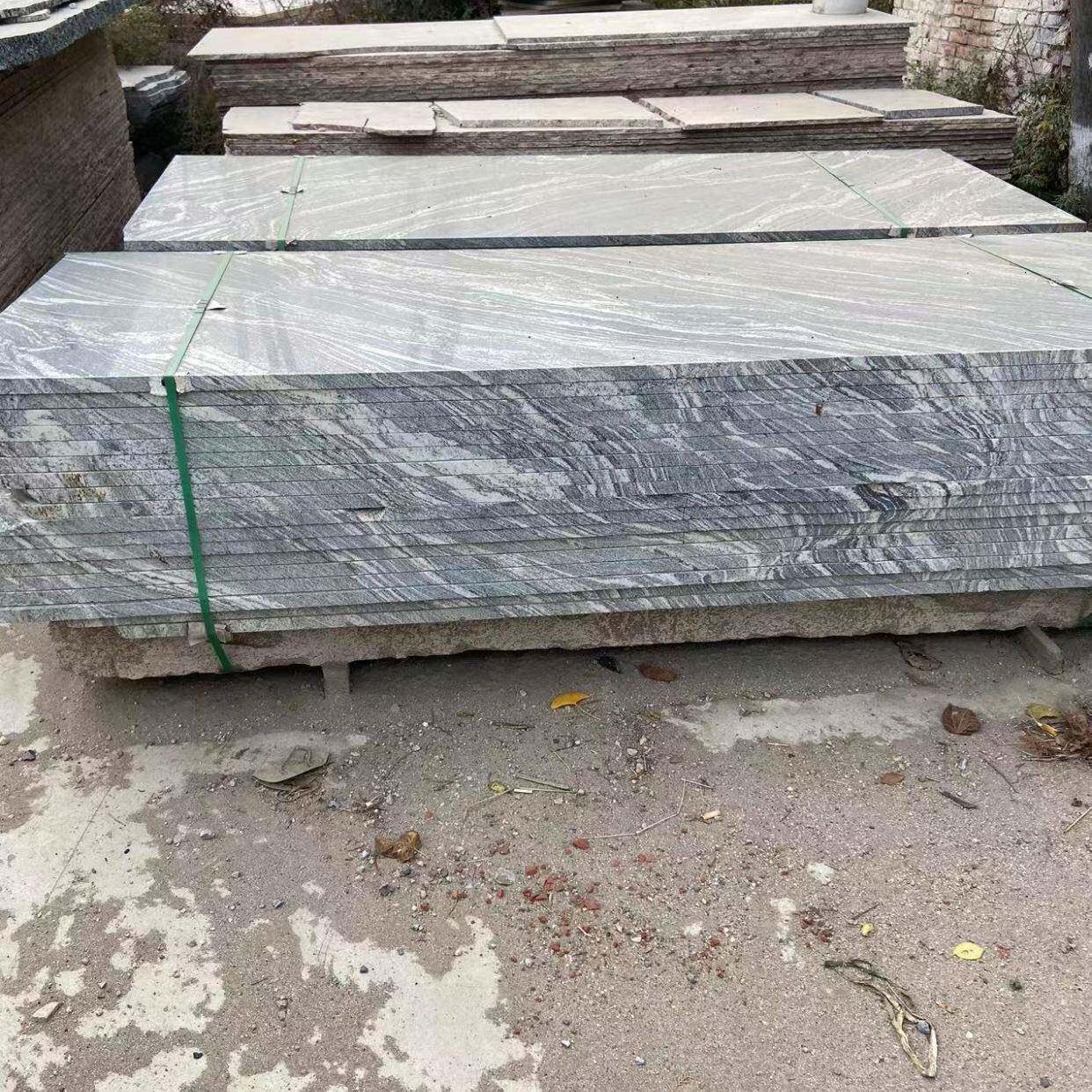 浪淘沙石材花广路场花园路边沿石工地铺779家装岗程岩石材石板