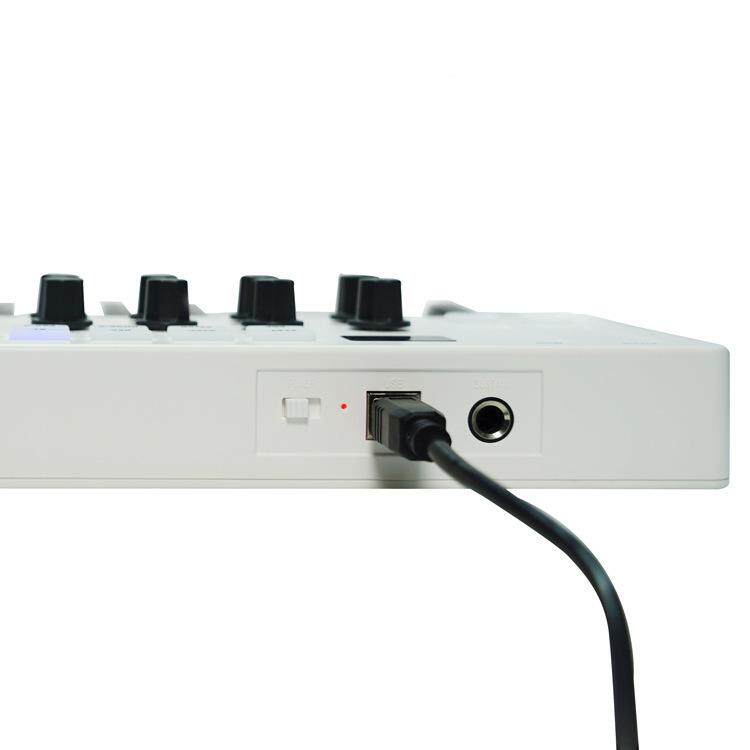 MCNF-VAVESK-25MMIDI键盘控制器便携编曲键击盘RGB打垫键盘