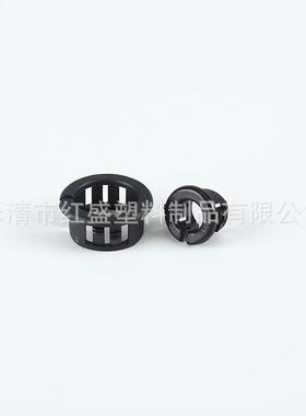 定黑色规格齐全固电线尼龙塑料配件定线管固卡子推入式卡推入式电